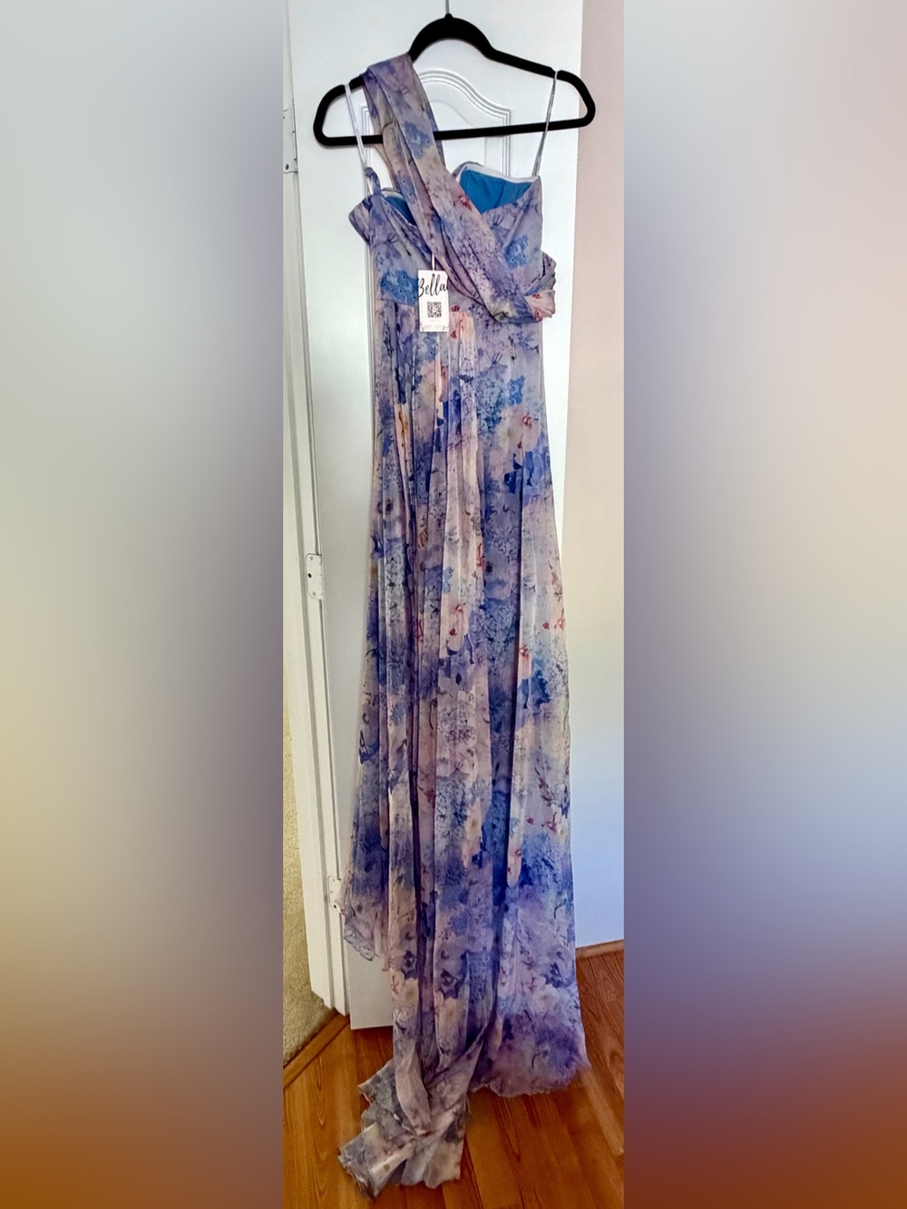 Bella Barnett - Tropical Print Maxi Dress NWT